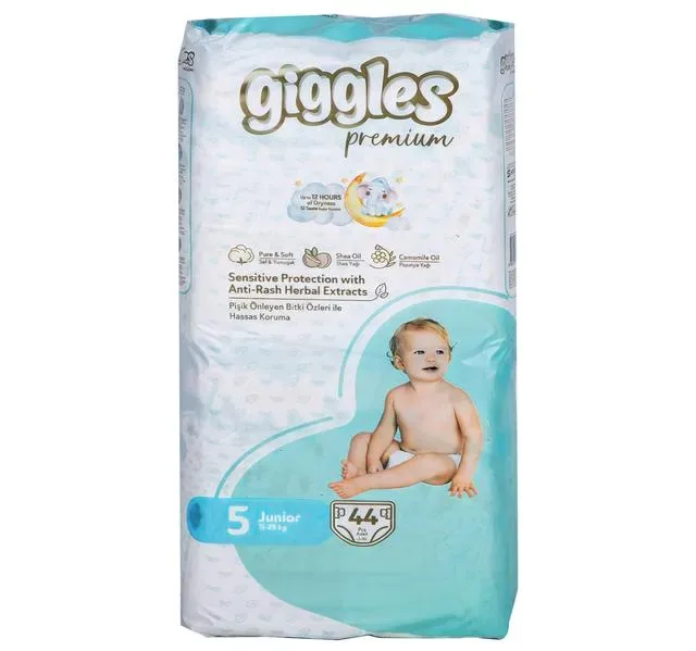 Giggles Premium Baby Diaper Junior Size 5 11-25 kg 44 pcs