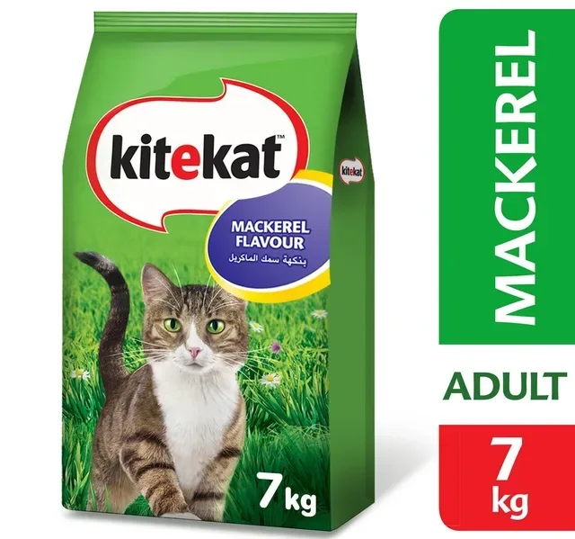 Kitekat Mackerel Dry Cat Food 7 kg