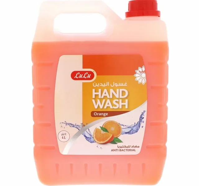 LuLu Anti-Bacterial Handwash Orange 4 Litres