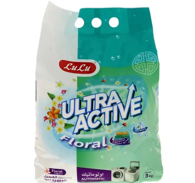 LuLu Ultra Active Automatic Floral Washing Powder 3 kg