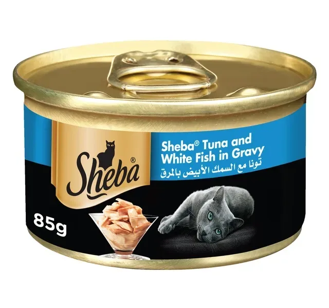 Sheba Tuna & White Fish Cat Food 85 g